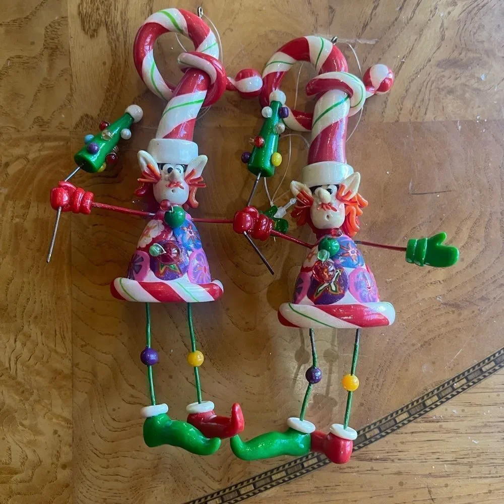 Candy Cane People Ornaments!